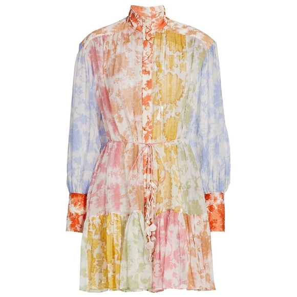 ZimmermannLantern Cotton-Silk Minidress. Size : AU 2/ US 8. Retail $850. - Picture 2 of 13